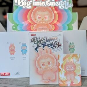 Labubu Big Into Energy Happiness Figure - Sealed Bag
